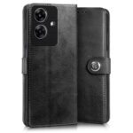 Shock Proof Flip Cover Back Case for Realme Narzo N61 | Magnetic Wallet Leather Case with Stand - Image 3