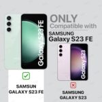 Shock Proof Flip Cover Back Case for Samsung Galaxy S23 Fe 5G | Magnetic Wallet Leather Case with Stand - Image 3