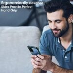 Shock Proof Clear Protective Back Case for Oppo A55 4G - AirEDGE Technology | 360 Degree Camera Protection | Transparent Hybrid Back Case Mobile Cover - Green - Image 5