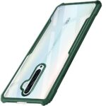 Polycarbonate Shock Proof Clear Protective Back Case for Oppo Reno 2Z/Reno 2F-Airedge Technology|360 Degree Camera Protection|Back Case Mobile Cover for Oppo Reno2 Z/Reno2 F-Camo Green
