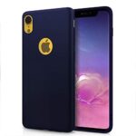 Shock Proof Ultra Thin Back Case for iPhone XR | Matte Anti Slip Soft Back Case Cover with Camera Protection Bump for Apple iPhone XR - Washington Blue [ Launch Offer ]