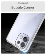 Transparent Back Cover Case for Oppo K13 5G | Raised Bumps for Full Device & Camera Protection Shockproof TPU Silicone Back Case Mobile Cover Transparent - Image 7