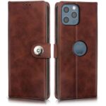 Shock Proof Flip Cover Back Case for Iphone 12 Pro | Magnetic Wallet Leather Case with Stand