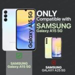 Shock Proof Flip Cover Back Case for Samsung Galaxy A15 5G | Magnetic Wallet Leather Case with Stand - Image 3