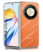 Crystal Clear Transparent Back Case Cover for Honor X9B 5G | Full Device & Camera Protection Shockproof TPU | Flexible Silicone Back Cover Case Transparent