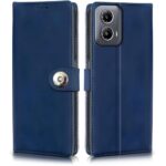 Shock Proof Flip Cover Back Case for Motorola Moto G34 5G | Magnetic Wallet Leather Case with Stand