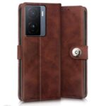 Shock Proof Flip Cover Back Case for Iqoo Z7 5G | Magnetic Wallet Leather Case with Stand - Image 5