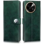 Shock Proof Flip Cover Back Case for Vivo T3X 5G | Magnetic Wallet Leather Case with Stand