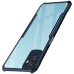 Poly Carbonate + TPU Shock Proof Clear Protective Back Case for Samsung Galaxy M13 5G - Airedge Technology | 360 Degree Camera Protection | Transparent Hybrid Back Case Mobile Cover - Blue - Image 3