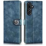 Shock Proof Flip Cover Back Case for Samsung Galaxy M36 5G | Magnetic Wallet Leather Case with Stand