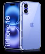 Crystal Clear Transparent Back Case Cover Compatible with iPhone 16 | Full Device & Camera Protection Shockproof TPU | Flexible Silicone Back Cover Case Transparent