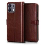 Shock Proof Flip Cover Back Case for Oppo K13 5G | Magnetic Wallet Leather Case with Stand - Image 3