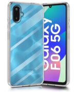 Transparent Back Cover Case for Samsung Galaxy M06 5G | Galaxy F06 5G | Raised Bumps for Full Device & Camera Protection Shockproof TPU Silicone Back Case Mobile Cover Transparent - Image 3