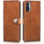 Shock Proof Flip Cover Back Case for Realme X7 5G | Magnetic Wallet Leather Case with Stand