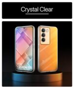 Crystal Clear Transparent Back Case Cover for Vivo Y200e 5G | Vivo T3 5G | Full Device & Camera Protection Shockproof TPU | Flexible Silicone Back Cover Case Transparent - Image 7