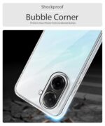 Transparent Back Cover Case for Redmi A5 | Poco C71 | Raised Bumps for Full Device & Camera Protection Shockproof TPU Silicone Back Case Mobile Cover Transparent - Image 7