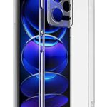 Flexible Crystal Clear TPU Ultra Protective Back Case Cover for Xiaomi Redmi Note 12 Pro Plus 5G - Transparent