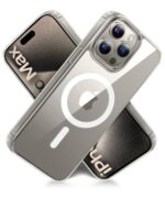 Ultra-Hybrid Back Case Cover for iPhone 15 Pro Max | Compatible with MagSafe | Drop and Camera Protection | Shock Proof Crystal Clear Mobile Back Case (PC+TPU, Transparent) - Image 5