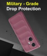 Ultimate Silicon Back Cover Case for 1+ OnePlus Nord CE 3 5G | Military Grade Drop Protection Shockproof Bumper | Anti-Slip Grip | Scratch Proof Micro-Fibre Cloth Inside (Crimson Red) - Image 7