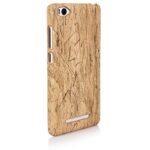 Premium Handmade Wooden Texture Collection Back Case Cover for XIAOMI MI4i MI 4i (Beach Wood Pattern) - Image 2