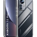 Ultra-Hybrid Crystal Clear Back Case Cover for Xiaomi Mi 12 Pro 5G | Hard Back | Slim Fit Shockproof Design | Camera Protection Bump | Back Cover Case (PC,TPU | Transparent)
