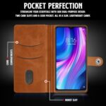 Shock Proof Flip Cover Back Case for Xiaomi Mi Redmi Note 8 Pro | Magnetic Wallet Leather Case with Stand - Image 5