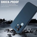Back Cover for Vivo T4X 5G | IQOO Z10X 5G | Ultra Slim Soft Rubberised Case | Inner Velvet Fabric Lining | Matte Silicone Flexible Mobile Case | Camera Protection (Blue) - Image 5