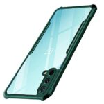 Shock Proof Clear Protective Back Case for 1+ Nord CE - AirEDGE Technology | 360 Degree Camera Protection | Transparent Hybrid Back Case Mobile Cover for 1+ OnePlus Nord CE 5G - Camo Green