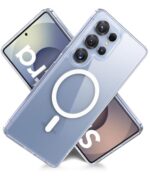 UltraHybrid Back Case Cover for Samsung Galaxy S25 Ultra 5G | Compatible with MagSafe | Drop and Camera Protection | Shock Proof Crystal Clear Mobile Back Case (PC+TPU, Transparent) - Image 5