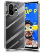 Crystal Clear Transparent Back Case Cover for Tecno Pop 9 5G | Tecno Spark 30C 5G | Full Device & Camera Protection Shockproof TPU | Flexible Silicone Back Cover Case Transparent - Image 5