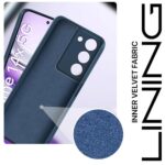 Back Cover for Realme 14x 5G | Realme Narzo 80x | Realme P3x | Ultra Slim Soft Rubberised Case | Inner Velvet Fabric | Matte Silicone Flexible Mobile Case | Camera Protection - Blue - Image 5