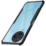 Shock Proof Clear Back Cover Case Mobile Cover for Infinix Note 12 Pro (Hard | Hybrid PC + TPU | Full Armour Device & Camera Protection | Black)