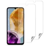 Unbreakable Nano Film Glass Screen Protector for Samsung Galaxy M15 5G Prime Edition | M15 5G | F15 5G [ Flexible like a Screen Guard, Harder than a Tempered Glass ]  Pack Of 2