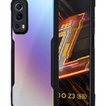 Back Cover for iQOO Z3 (Poly Carbonate | Black)