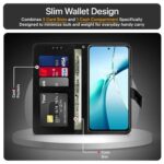 Shock Proof Flip Cover Back Case for 1+ Oneplus Nord Ce 4 Lite 5G | Magnetic Wallet Leather Case with Stand - Image 7