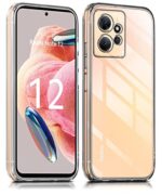 Crystal Clear Transparent Back Case Cover for Xiaomi Redmi Note 12 4G | Full Device & Camera Protection Shockproof TPU | Flexible Silicone Back Cover Case Transparent - Image 5