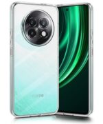 Transparent Back Cover Case for Realme 13 Plus 5G | Realme P1 Speed 5G | Raised Bumps for Full Device & Camera Protection Shockproof TPU Silicone Back Case Mobile Cover Transparent - Image 5