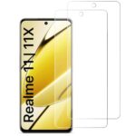 Unbreakable Nano Film Glass Screen Protector for Realme Narzo 60X 5G | 11 5G | 11X 5G | C67 [ Flexible Like a Screen Guard, Harder Than a Tempered Glass ]  Pack of 2 Clear