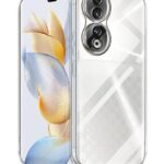 Crystal Clear Transparent Back Case Cover for Honor 90 5G | Full Device & Camera Protection Shockproof TPU | Flexible Silicone Back Cover Case Transparent