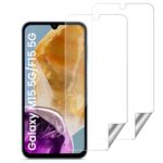 Unbreakable Nano Film Glass Screen Protector for Samsung Galaxy M15 5G | Galaxy F15 5G [ Flexible like a Screen Guard, Harder than a Tempered Glass ]  Pack Of 2