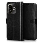 Shock Proof Flip Cover Back Case for Tecno Pop 9 5G | Magnetic Wallet Leather Case with Stand - Image 5
