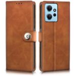 Shock Proof Flip Cover Back Case for Xiaomi Redmi Note 12 4G | Magnetic Wallet Leather Case with Stand