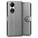 Shock Proof Flip Cover Back Case for Vivo Y100 5G | Magnetic Wallet Leather Case with Stand - Image 3