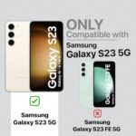 Shock Proof Flip Cover Back Case for Samsung Galaxy S23 5G | Magnetic Wallet Leather Case with Stand - Image 3