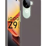 Slim Frameless Back Cover for iQOO Z9s 5G | Vivo V40e 5G | Ultra Thin Lightweight Design & Camera Protection | Soft Matte Silicone Flexible Mobile Case (Grey)