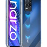 kelpuj Ultra-Hybrid Clear Back Case Cover Designed for Realme Narzo 30 5G | 9 5G | 8 5G | 8s 5G | Sleek Hard Back | Cushion Edge Technology Shockproof Drop & Camera Protection Bump Transparent