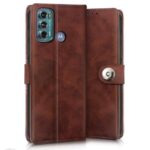 Shock Proof Flip Cover Back Case for Motorola Moto G60 | Magnetic Wallet Leather Case with Stand - Image 3