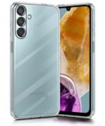 Crystal Clear Transparent Back Case Cover for Samsung Galaxy M15 5G Prime Edition | M15 5G | F15 5G | Device & Camera Protection Shockproof TPU | Flexible Silicone Case Transparent - Image 5