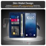 Shock Proof Flip Cover Back Case for Nothing Phone 3A Pro | Magnetic Wallet Leather Case with Stand - Image 5