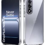 Ultra-Hybrid Clear Back Case Cover Designed for 1+ OnePlus Nord 5 5G | Sleek Hard Back | Cushion Edge Technology Shockproof Drop & Camera Protection Bump Transparent